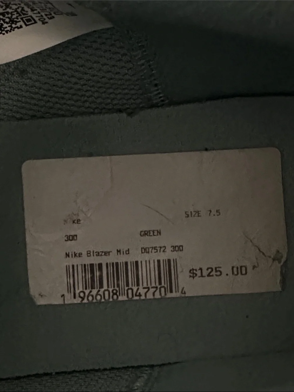 Nike Blazer Mid Sneaker in Green